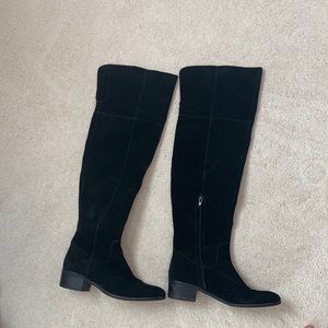 Steve Madden suede over the knee boots